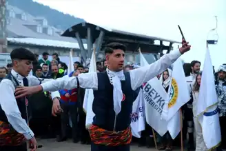 Erzurum'da Kış Sporları Oyunları Başladı!