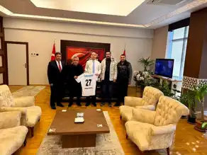 Nizip Spor, Kaymakam Uğurlu'yu Ziyaret Etti