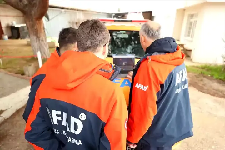 AFAD Ekibi, AA'nın 