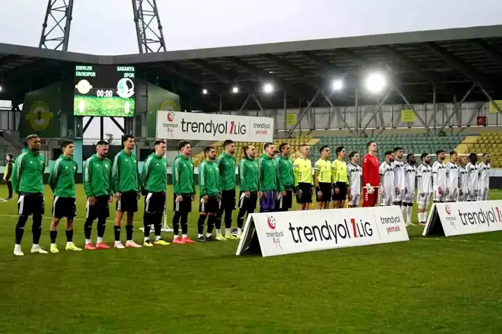 Erokspor-Sakaryaspor 1-1 Berabere Kaldı