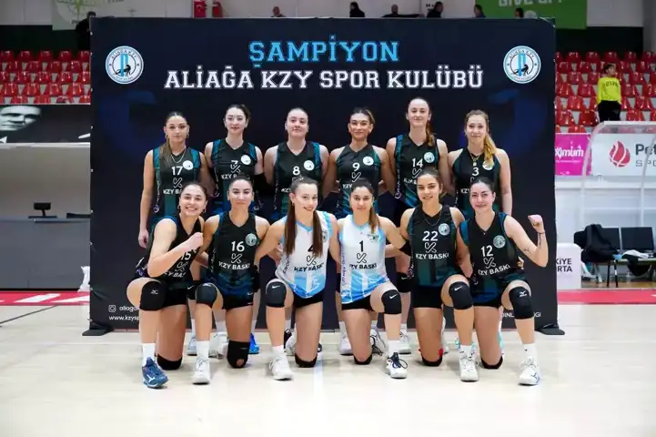 KZY, Voleybolda Namağlup Lider!